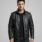 men’s biker style streetwear spring jacket lightweight edgy design