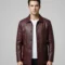 men’s tailored fit lightweight spring jacket with breathable modern design