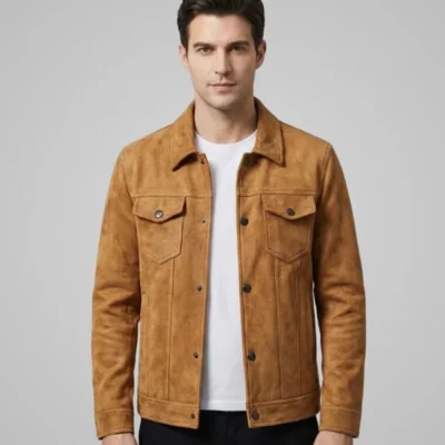 men’s vintage inspired tailored spring jacket with classic fit