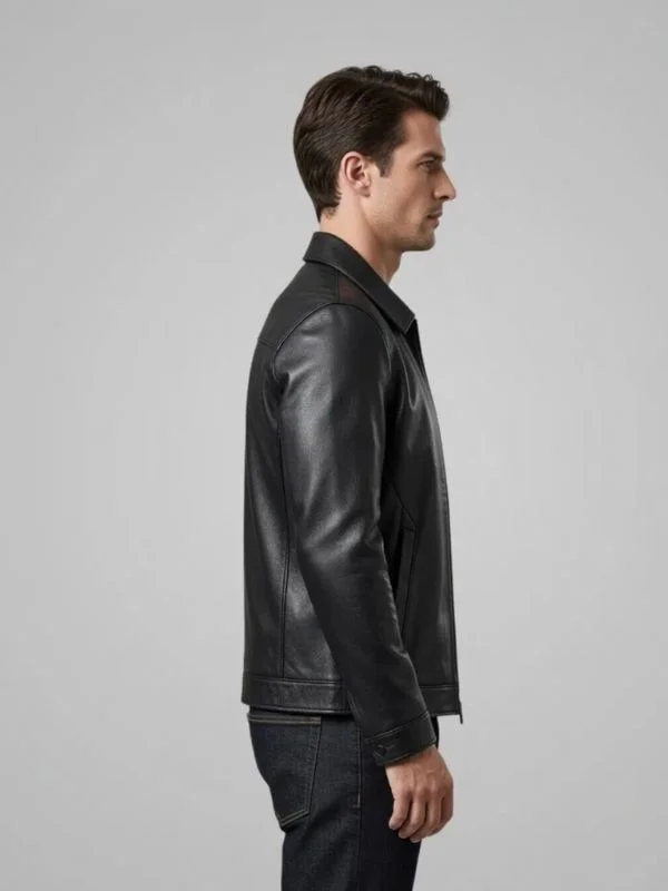 men’s modern tailored spring jacket lightweight structured fit