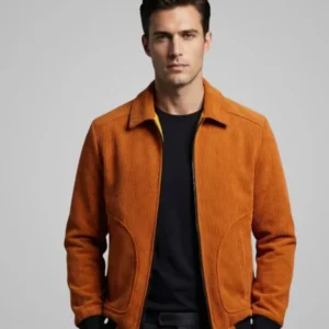 Men’s Premium Corduroy Textured Spring Jacket
