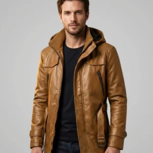 men’s hooded spring jacket lightweight and breathable for everyday wear