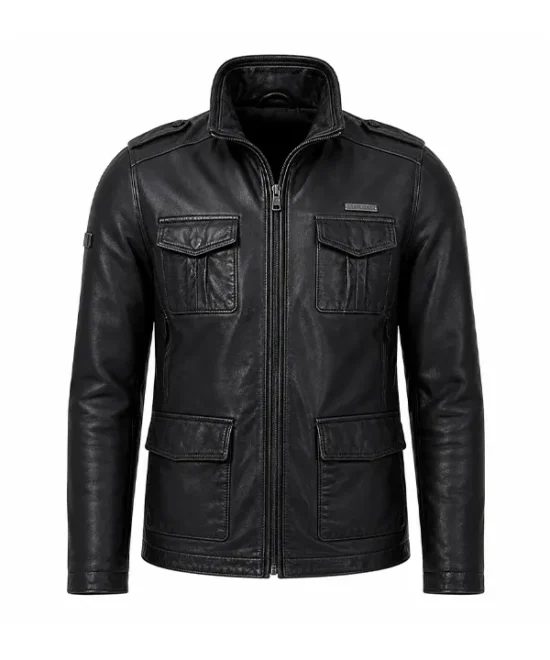 Mens Brad Leather Jacket